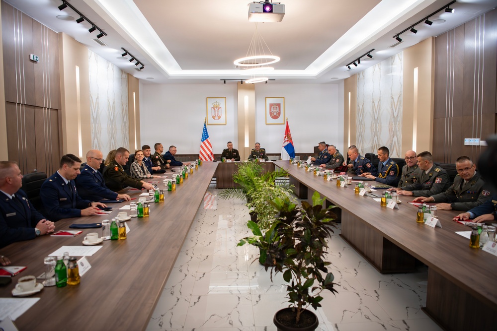 Ohio National Guard meets with Serbian partners during annual capstone visit