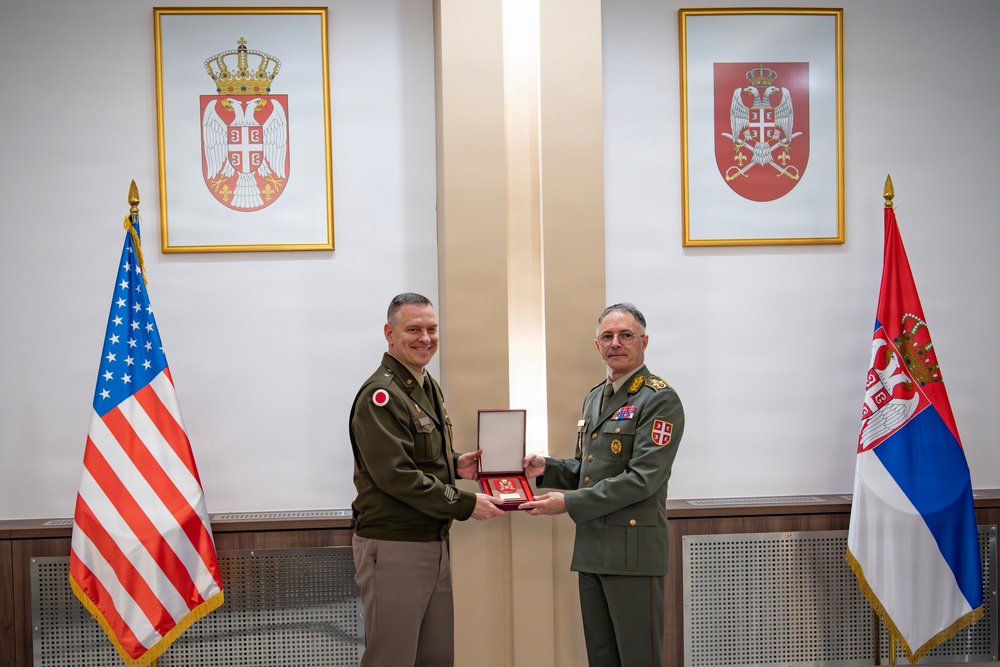 Ohio National Guard meets with Serbian partners during annual capstone visit
