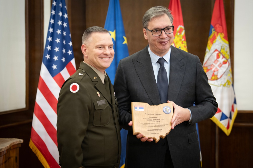 Ohio National Guard meets with Serbian partners during annual capstone visit