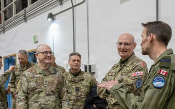 Vist of Major-General Soren Andersen and Major-General Chris McKenna,