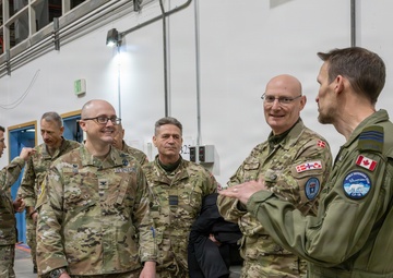 Vist of Major-General Soren Andersen and Major-General Chris McKenna,