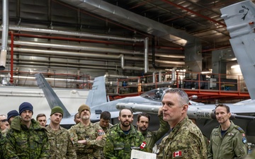 Vist of Major-General Chris McKenna