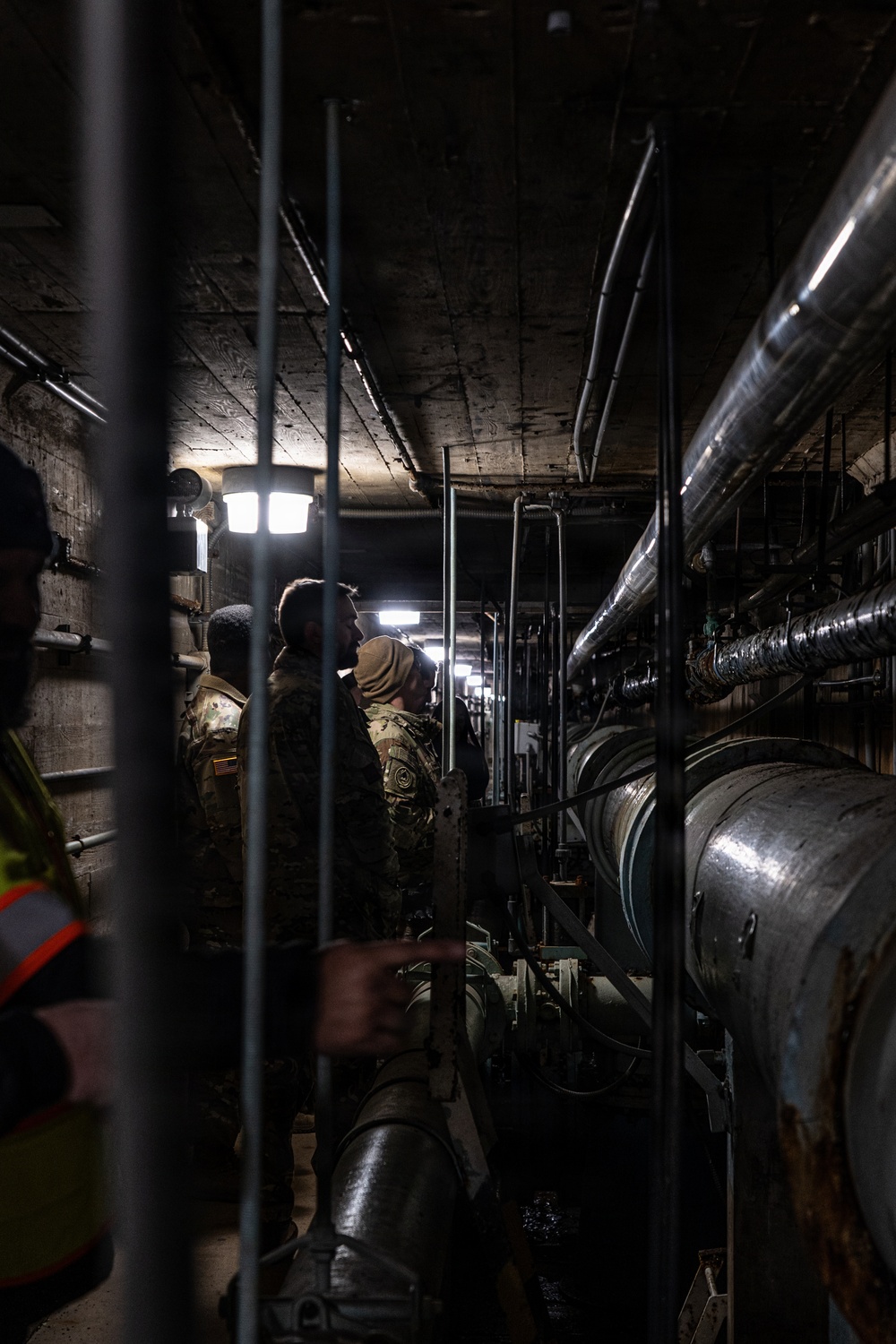 US Army Corps of Engineers Baltimore District Officers Tour Washington Aqueduct for Army Leader Professional Development