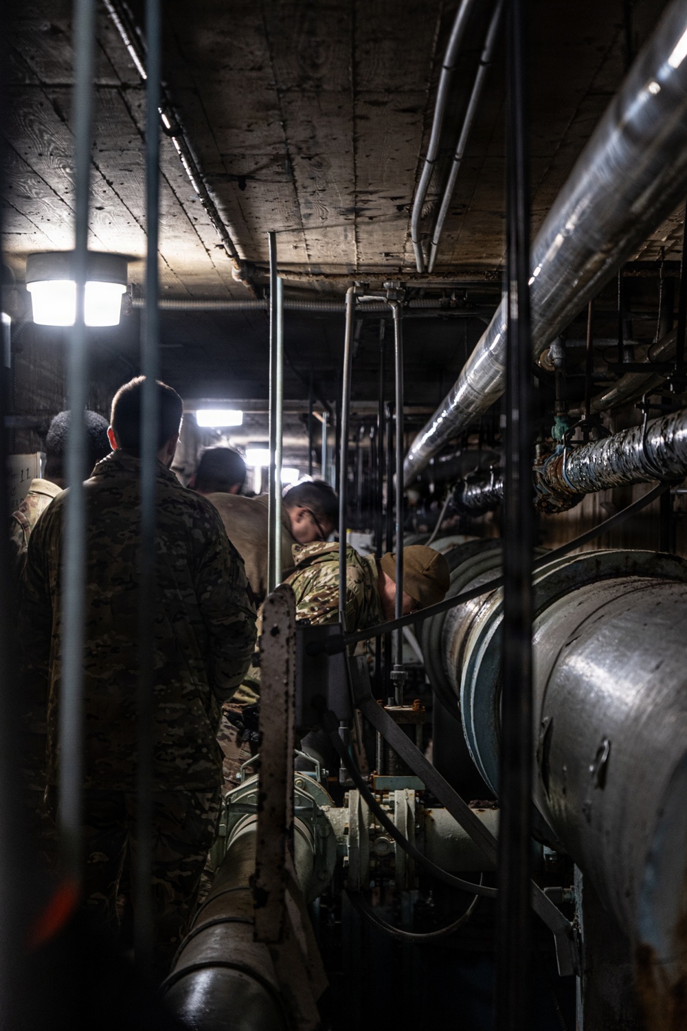 US Army Corps of Engineers Baltimore District Officers Tour Washington Aqueduct for Army Leader Professional Development