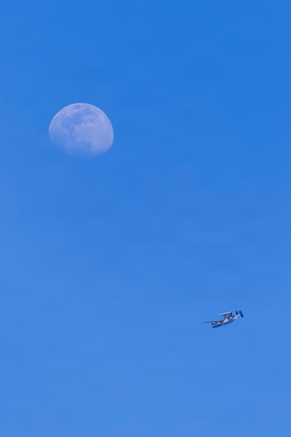 Abraham Lincoln Conducts Flight Formations