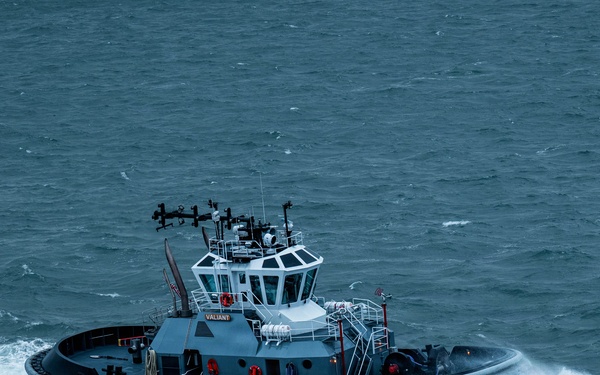 USS Theodore Roosevelt Indian Island Arrival
