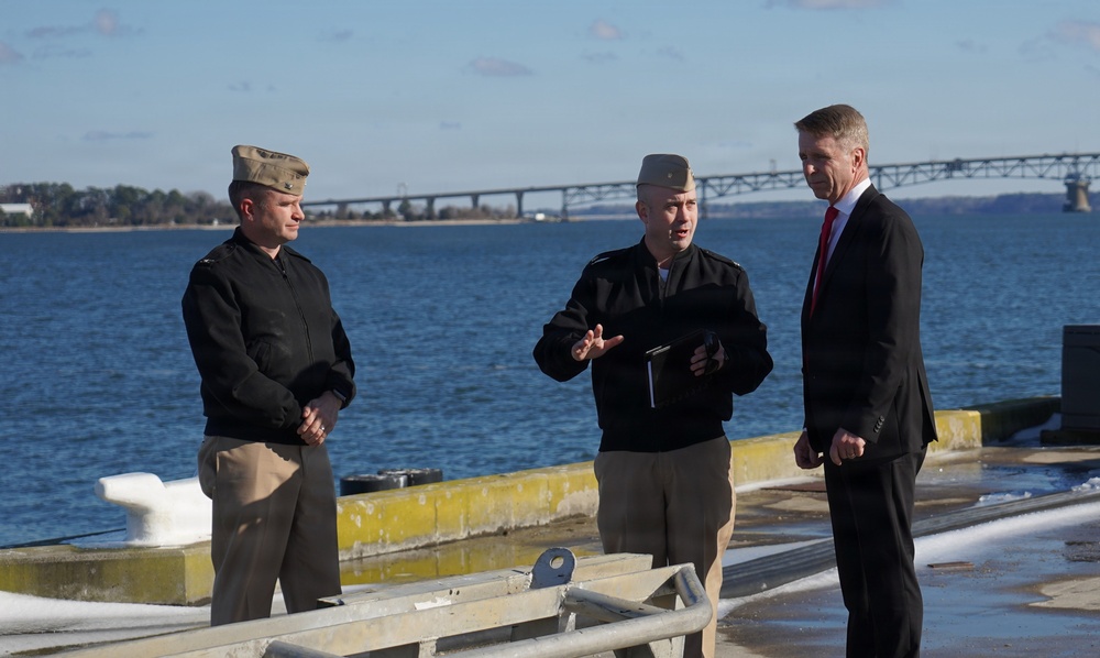 Naval Weapons Station Yorktown hosts Congressman Rob Wittman
