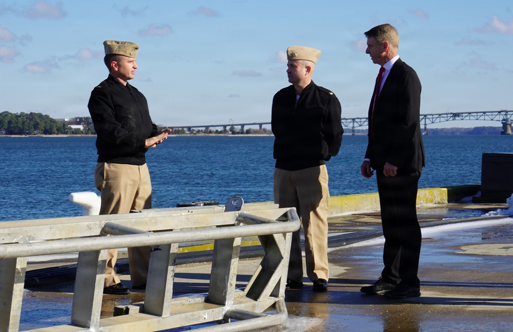 Congressman Rob Wittman visits Naval Weapons Station Yorktown