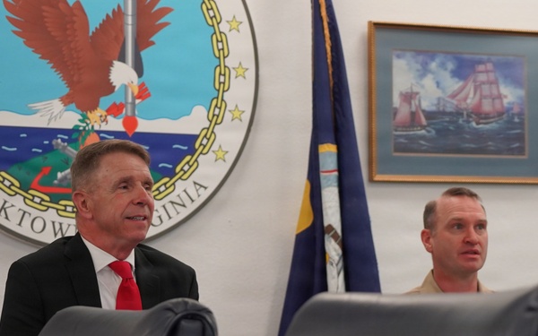 Congressman Rob Wittman visits Naval Weapons Station Yorktown