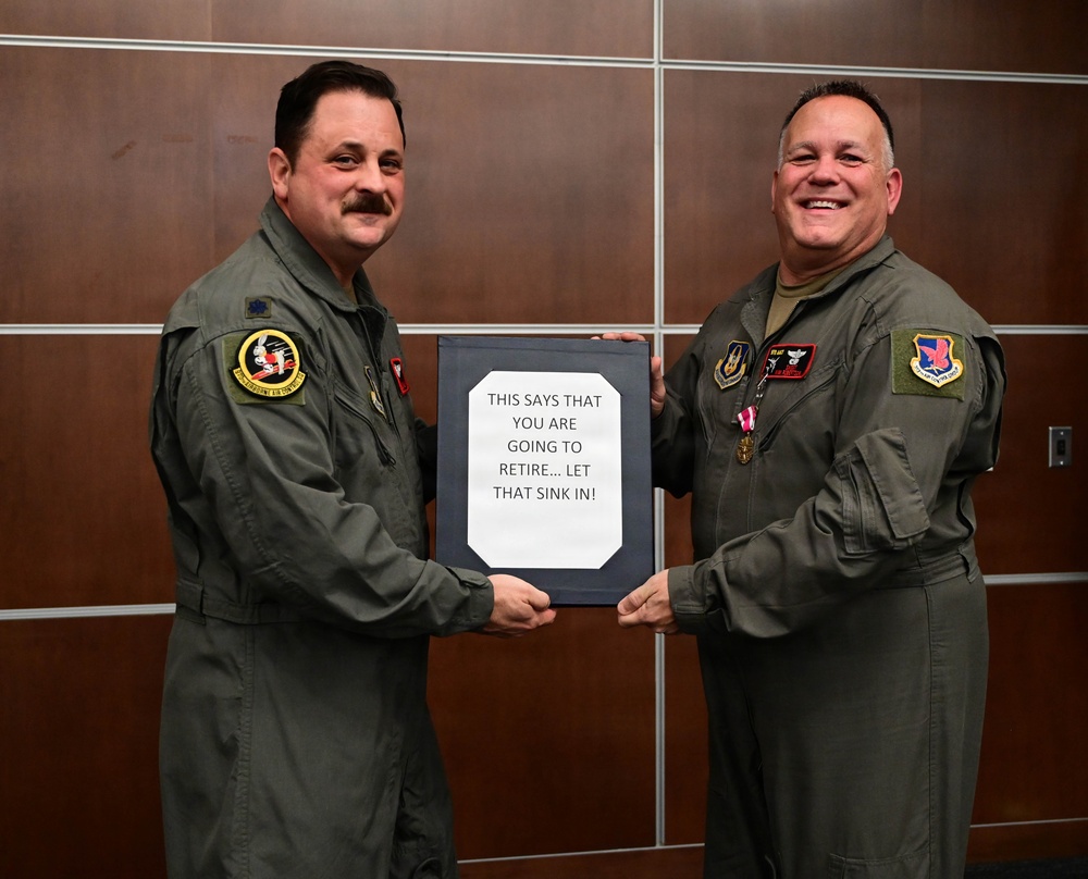 Senior Master Sgt. Kim C. Robertson Retirement Ceremony