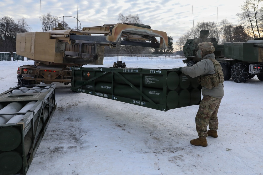 U.S. and Lithuania Conduct Integrated HIMARS Live Fire