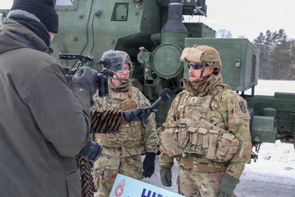 U.S. and Lithuania Conduct Integrated HIMARS Live Fire