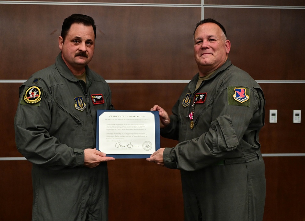 Senior Master Sgt. Kim C. Robertson Retirement Ceremony