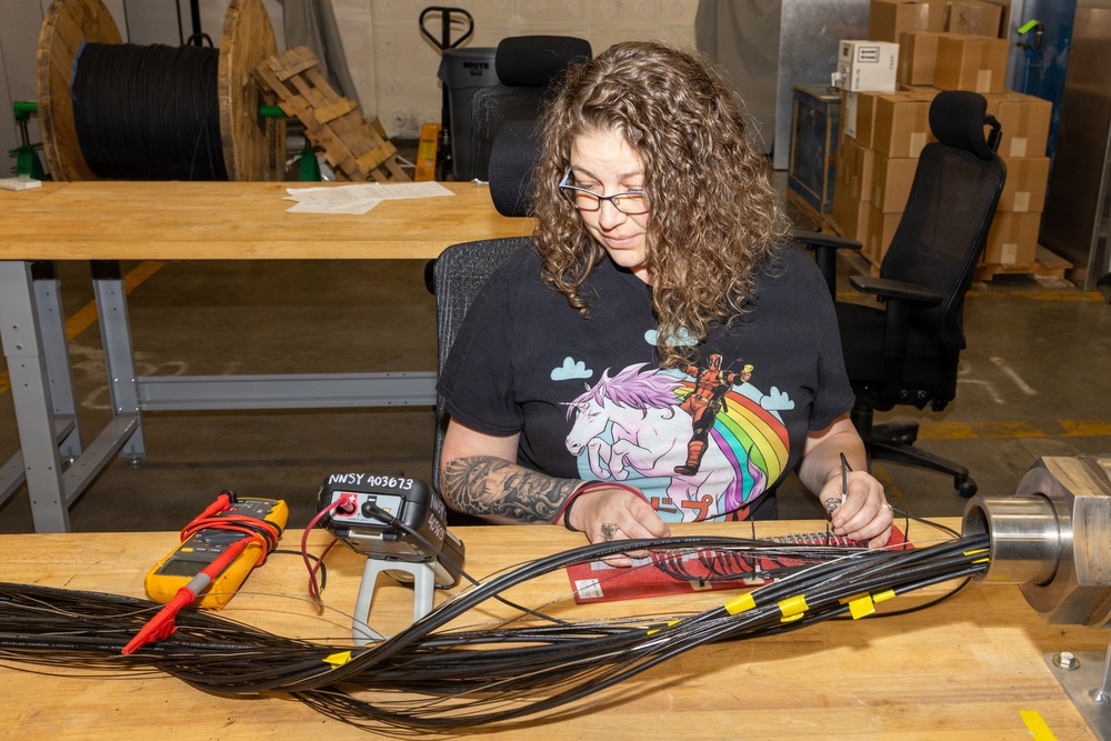 Shipyard Spotlight: Karyn Ashley, Code 950 Electrical/Electronics Optical/Electrical Hull Fitting and Measurement Quality Jumper Work Leader