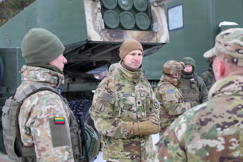U.S. and Lithuania Conduct Integrated HIMARS Live Fire