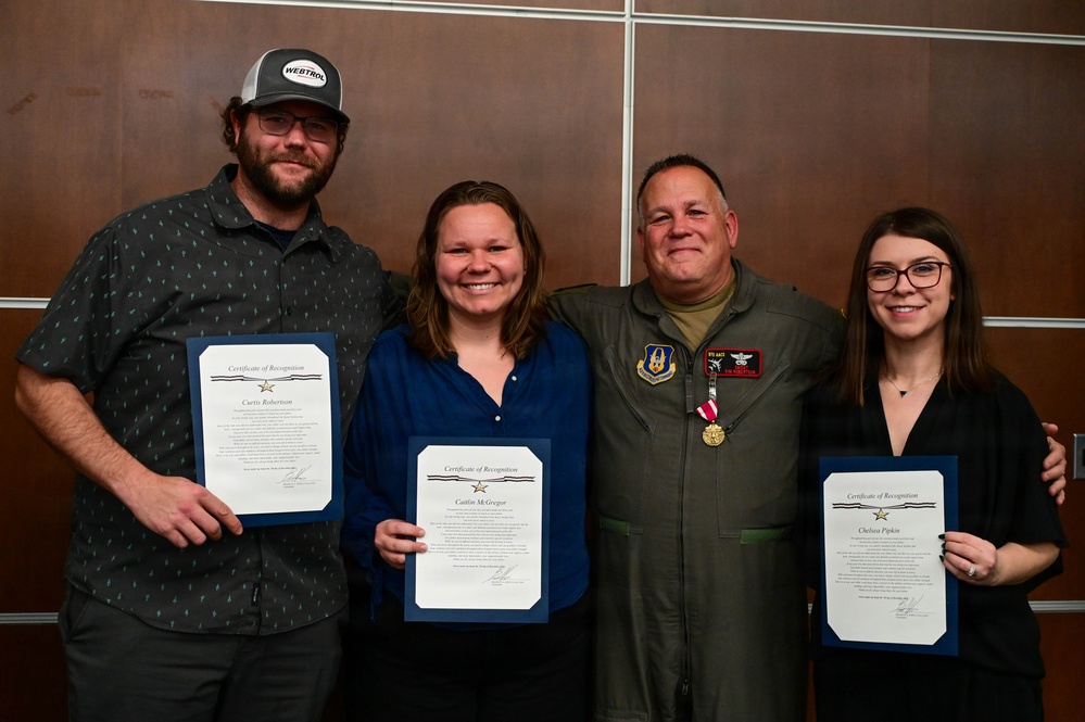 Senior Master Sgt. Kim C. Robertson Retirement Ceremony