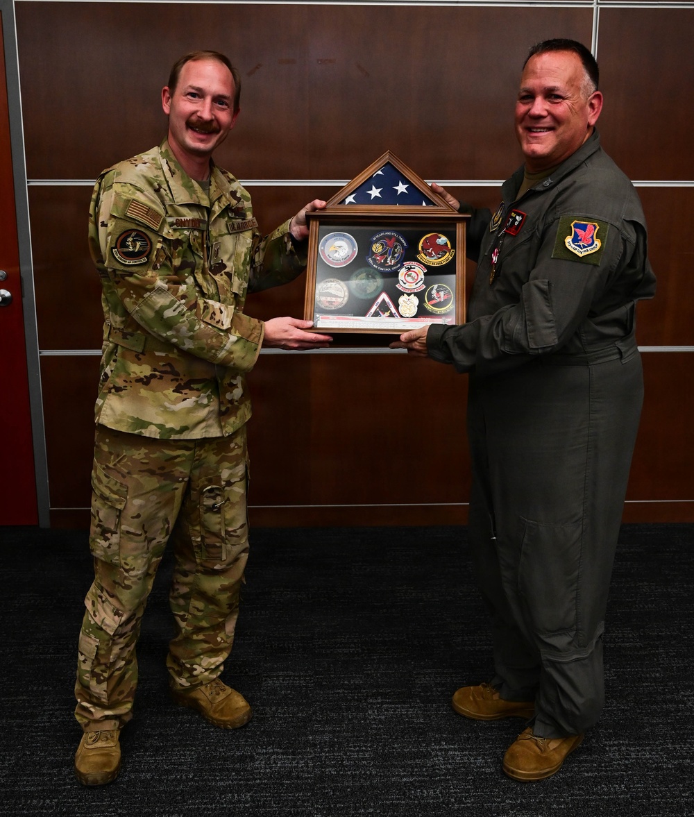 Senior Master Sgt. Kim C. Robertson Retirement Ceremony