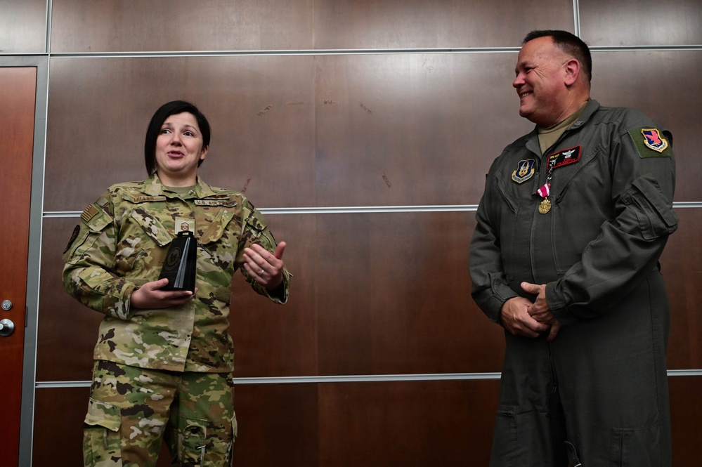 Senior Master Sgt. Kim C. Robertson Retirement Ceremony