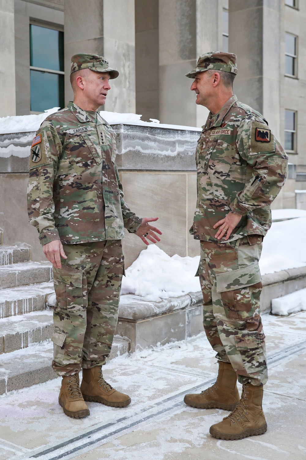 Nordhaus welcomes new NGB vice chief to Pentagon