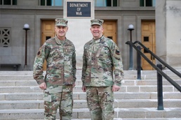 Nordhaus welcomes new NGB vice chief to Pentagon