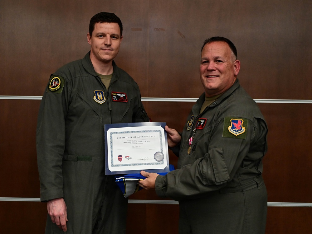 Senior Master Sgt. Kim C. Robertson Retirement Ceremony