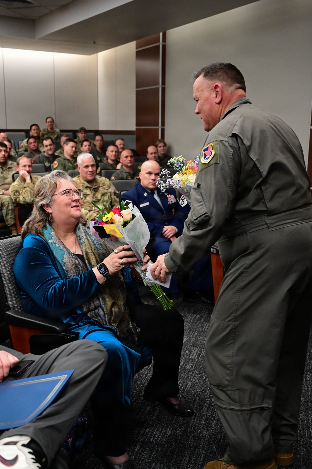 Senior Master Sgt. Kim C. Robertson Retirement Ceremony
