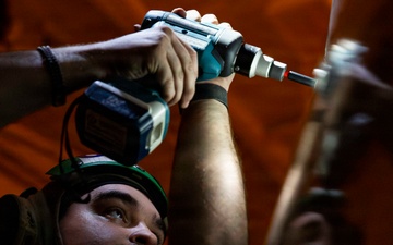 Abraham Lincoln Conducts Routine Night Operations