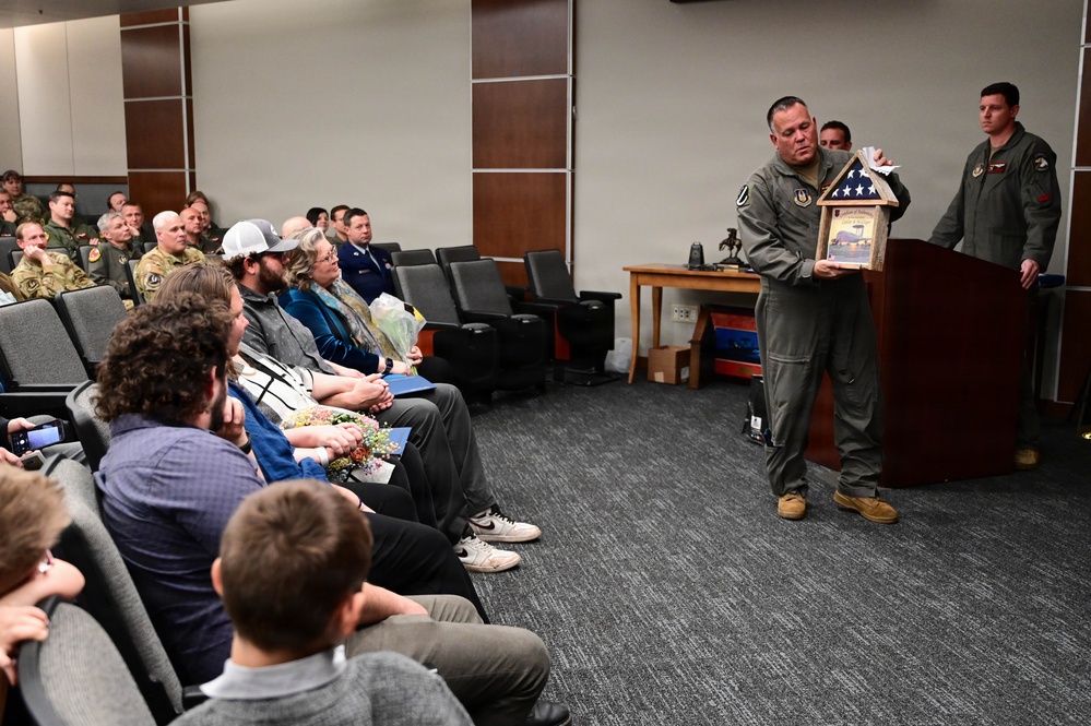 Senior Master Sgt. Kim C. Robertson Retirement Ceremony