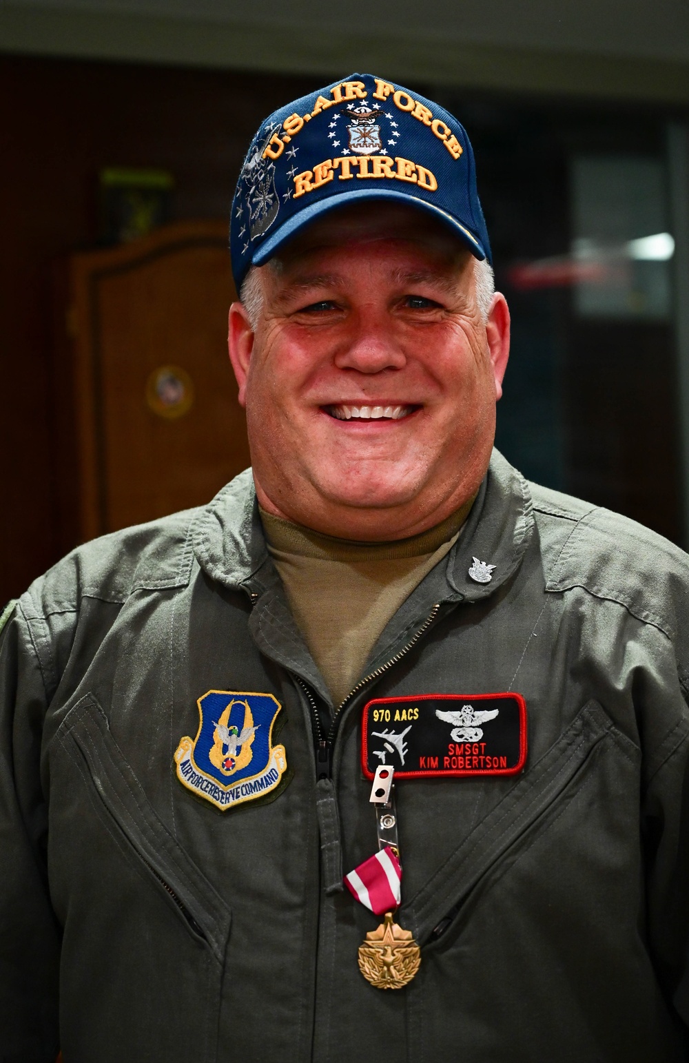 Senior Master Sgt. Kim C. Robertson Retirement Ceremony