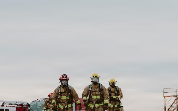 Airmen test emergency response during mass casualty exercise at Nellis AFB