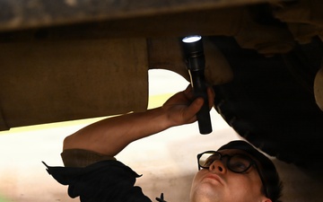 Air Guard Vehicle Maintenance Airman Ensures Mission Ready Vehicles at Eielson AFB