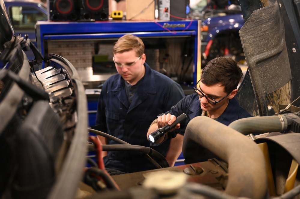 Air Guard Vehicle Maintenance Airman Ensures Mission Ready Vehicles at Eielson AFB