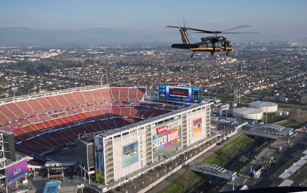 CBP provides aerial security in preparation for Super Bowl LIX