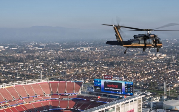 CBP provides aerial security in preparation for Super Bowl LX