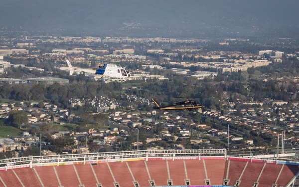 CBP provides aerial security in preparation for Super Bowl LX
