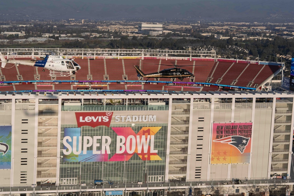 CBP provides aerial security in preparation for Super Bowl LIX