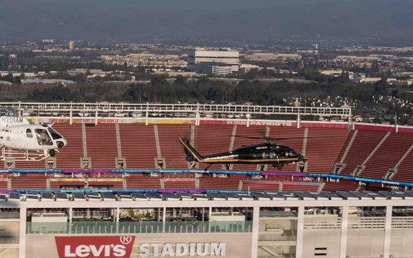 CBP provides aerial security in preparation for Super Bowl LX