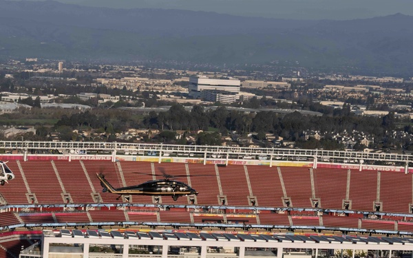CBP provides aerial security in preparation for Super Bowl LX