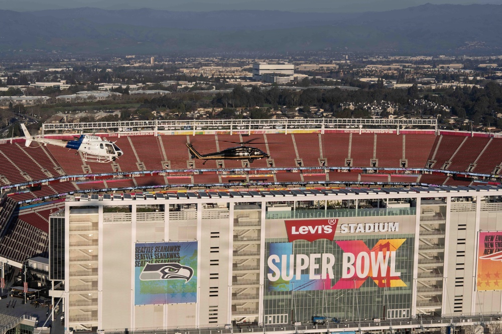 CBP provides aerial security in preparation for Super Bowl LIX