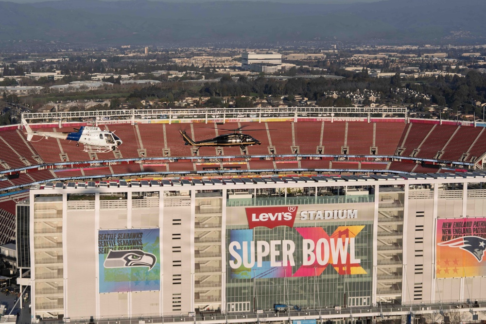 CBP provides aerial security in preparation for Super Bowl LIX