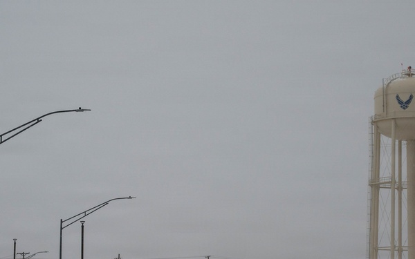 7th CES overcomes Winter Storm Fern during Dark Ascent exercise