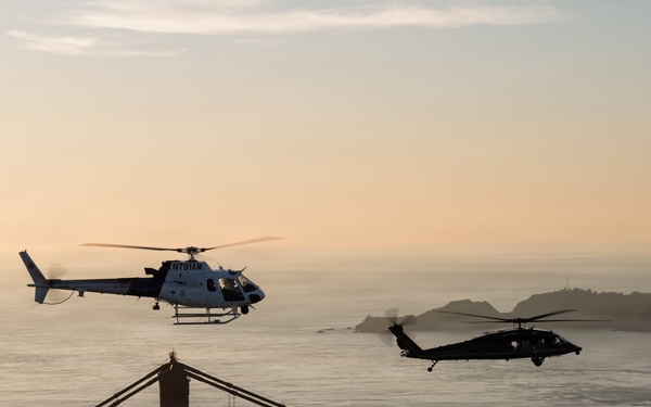 CBP provides aerial security in preparation for Super Bowl LX