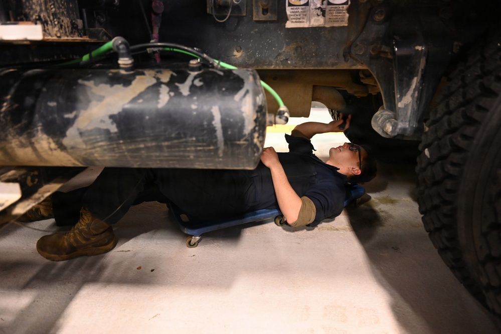 Air Guard Vehicle Maintenance Airman ensures Mission-Ready Vehicles at Eielson Air Force Base