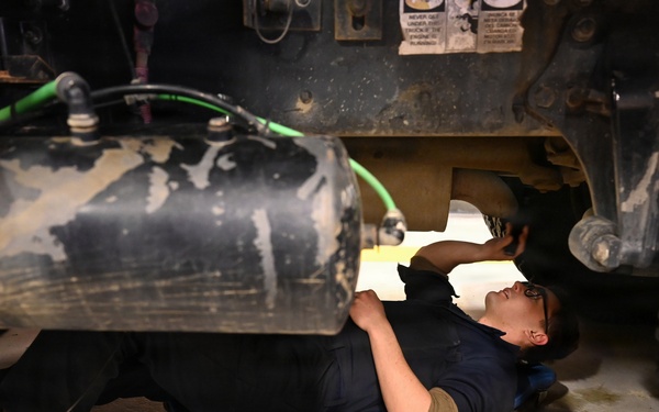 Air Guard Vehicle Maintenance Airman ensures Mission-Ready Vehicles at Eielson Air Force Base