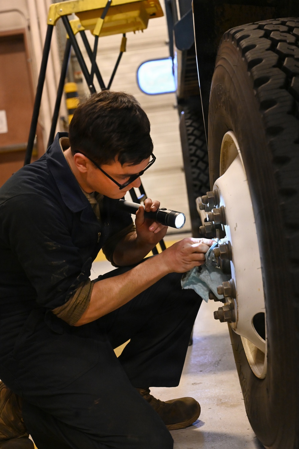 Air Guard Vehicle Maintenance Airman Ensures Mission-Ready Vehicles at Eielson Air Force Base