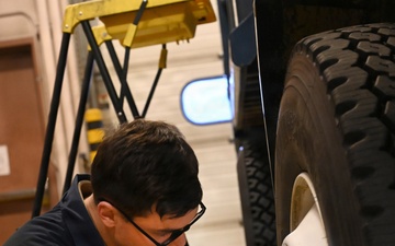 Air Guard Vehicle Maintenance Airman Ensures Mission-Ready Vehicles at Eielson Air Force Base