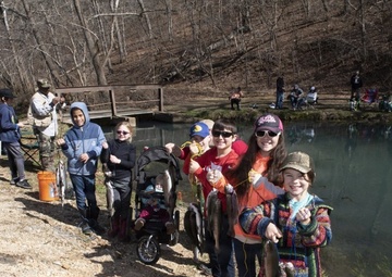 Fort Leonard Wood youth get first dibs on trout fishing Feb. 28