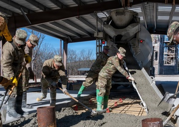 Fort Leonard Wood airmen lend specialized skills to upgrade homeland defense training complex