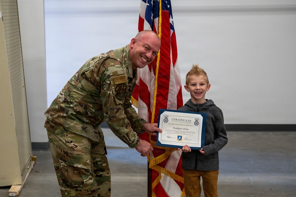 Calm Under Pressure: Citizen Airman Saves Child, Earns Commendation at Hill AFB