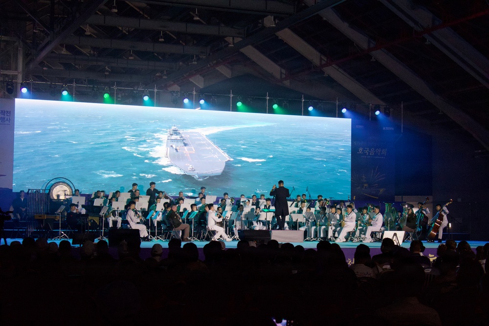 Eighth Army Band Performs for the 75th Anniversary of the Battle of Incheon
